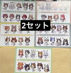 ウマ娘 47都道府県 ご当地ダービー イラストカード 5枚セット