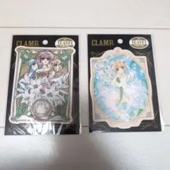 CLAMP展 トラベルステッカー 2枚セットのサムネイル