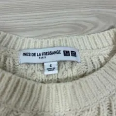 ユニクロ　ケーブルニット