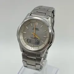 稼動 CASIO wave ceptor 電波ソーラー メンズ ヴィンテージ