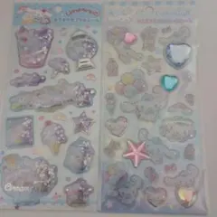 キラキラカプセルシール キラキララインストーンシール サンリオ