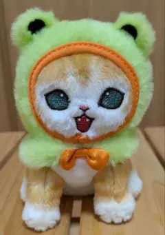mofusand モフサンド　マスコットぬいぐるみ　カエルにゃん