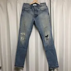 Ami Alexandre Mattiussi ダメージジーンズ　28inchのサムネイル