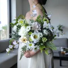 オーダー専用ページwwbウェディングブーケ　ブートニア無料