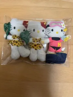 ハローキティ コスチュームマスコット 3体セット