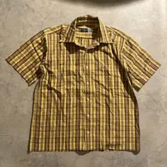 Cityboy 短丈 00s イエローチェックシャツ ノームコア