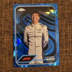 アレックス・アルボン　F1 2024 Topps Chrome サファイア
