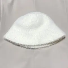 INGNI ファー バケットハット バケハ ホワイト