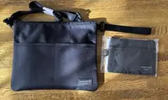 CoCo壱福袋　ナイロン ブラック ショルダーバッグ ポーチ付き