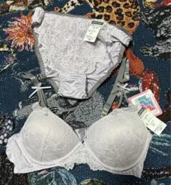 【新品未使用】ニッセン ブラジャー Lサイズ ショーツ Lサイズ 上下セットのサムネイル