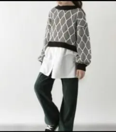 グローバルワーク　160 キッズ　S M ニット