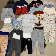 ベビー服セット 90から100cm以下 多色　50点