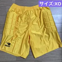 ペナルティ サッカー GK ゴールキーパーパンツ 黄色 パッド入 XO【未使用】のサムネイル
