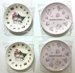 モスバーガー 福袋 2026 クロミ　マイメロディ メラミンプレート　4枚