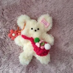 モール人形　モールドール　くまちゃんお出かけコーデ