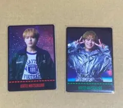 Travis Japan 松倉海斗 's travelers特典トレカ2枚セット