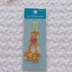 ディズニー ペアストラップ　ミスバニーとんすけ