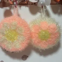 韓国たわし ホッパンスセミ 韓国スセミ ハンドメイド エコたわし 2枚
