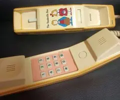 ザ・ボードビルデュオ ©️入り NEC 固定電話 1984年製造 エディ&エミィ 