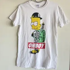 GILDAN OHBOY バート・シンプソン プリントTシャツのサムネイル