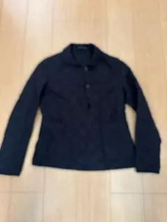 お正月！セールtheory、ブラック キルティングジャケット 長袖