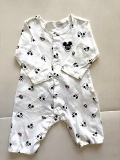 ミッキー柄ロンパース　80サイズ