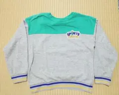 H&M トレーナー 130 グレー グリーン SPORTS CREWのサムネイル