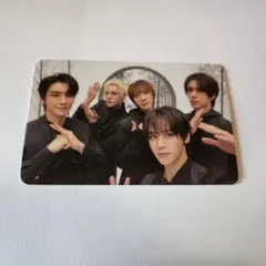 wayv 威神V vision wings 鸢 集合 トレカ グループトレカ 黒