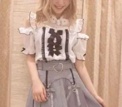 最終値下げ LIZLISA リズリサ ミルフィーユフリルブラウス トップス 