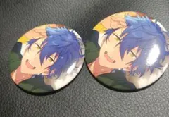 値下げ中 あんスタ イベコレ缶バッジ 漣ジュン 2個セット 新品未使用