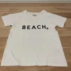 140cm OCEAN PACIFIC BEACH Tシャツ　白　OPのサムネイル