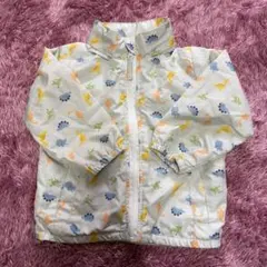 恐竜柄 ウィンドブレーカー 80サイズ