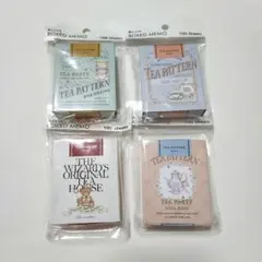 紅茶柄箱入りメモ100枚入り　全4種セット　セリアのサムネイル