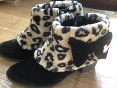 ディズニー　ムートンブーツ キッズ　22.０㎝