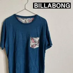 BILLABONG クルーネックボタニカル柄ポケットTシャツ メンズ レディースのサムネイル