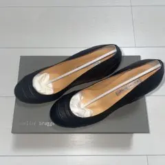 未使用新品❣️ATELIER BRUGGE レザーパンプス　22.5cm ブラック