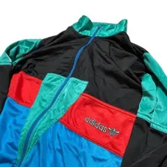 【80s】 OLD adidas ビッグサイズ　トラックJKT　サイズ9