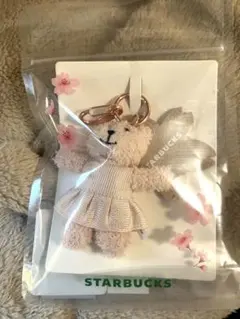 スタバ　SAKURA2026 ベアリスタキーチェーン　桜