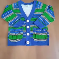 ボーダー柄 カーディガン 子供服