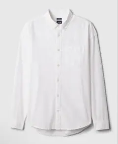 【定価¥6,990★使用1回】GAPオックスフォードビックシャツ(Sサイズ)