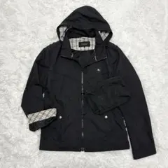 BURBERRY GOLF ナイロンジャケット ブラック Lサイズ - メルカリ