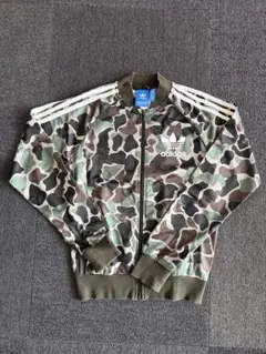 【希少】adidas originals トレフォイル カモフラ柄 ジャージのサムネイル