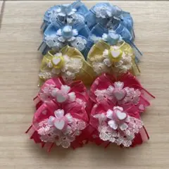 犬用リボンアクセサリー ３色セット