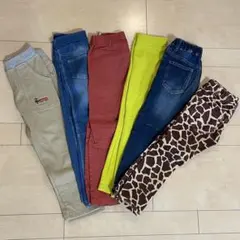 パンツ　デニム 6枚セット　110