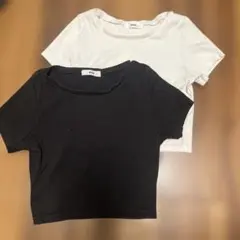 WEGO リブTシャツ 2枚セット Sサイズ
