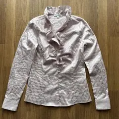 NARA CAMICIE フリル付きシャツ サイズ0