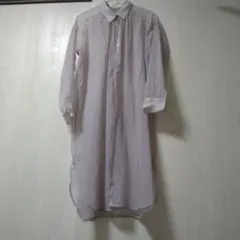 GUシアーロングシャツ