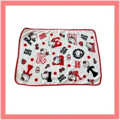 ブランケット　毛布　膝掛け　防寒具　ふわふわ　ハローキティー