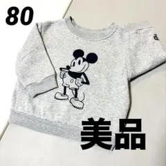 GAP Disney ミッキー トレーナー 12-18ヶ月　美品　裏起毛