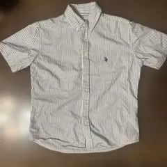 U.S. POLO ASSN. ストライプ 半袖シャツ Lのサムネイル